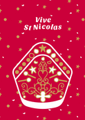 Couronne festive pour Saint Nicolas